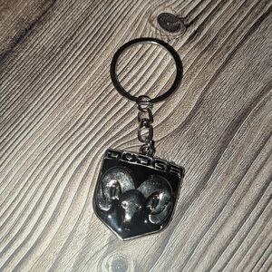 Dodge Ram Car Silver Keychain Accessory Car Brand Accessories